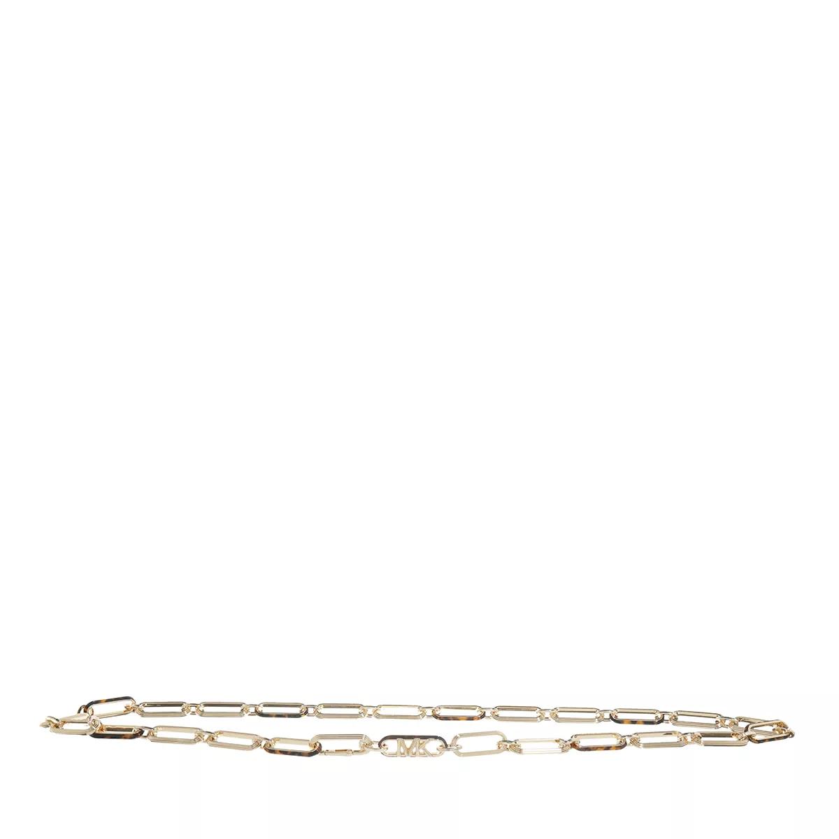 Michael Kors Gürtel - Logo Chain Belt With Resin Links - für Damen von Michael Kors