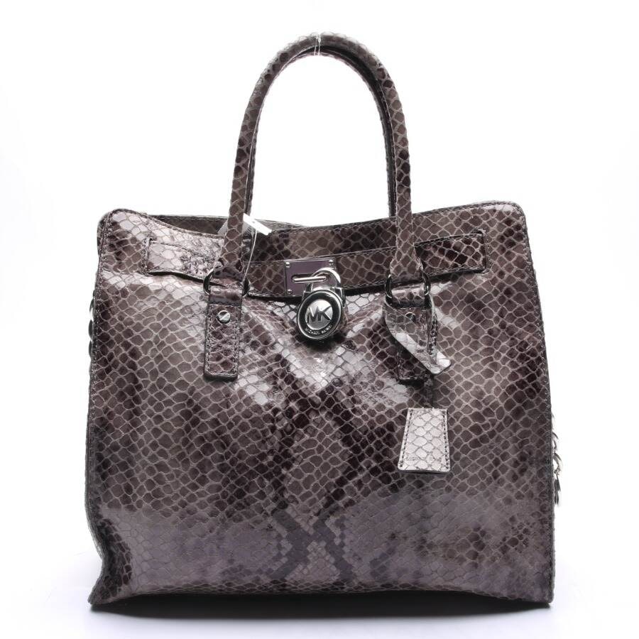 Michael Kors Hamilton Schultertasche Grau von Michael Kors