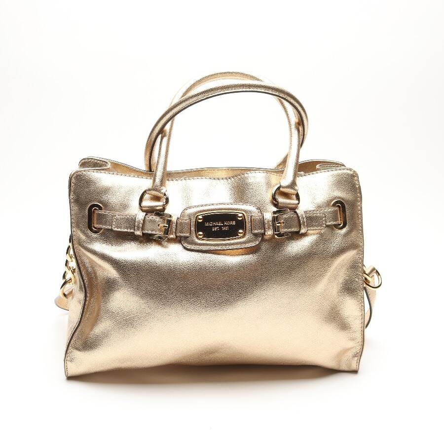 Michael Kors Hamilton Schultertasche Gold von Michael Kors