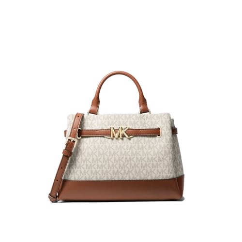 Michael Kors Handtasche für Damen Reed kleine Umhängetasche mit Gürtel, vanille, Small von Michael Kors