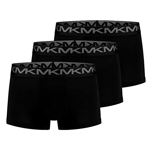 Michael Kors Herren Stretchfaktor 3er Pack Badehose, Schwarz, S von Michael Kors