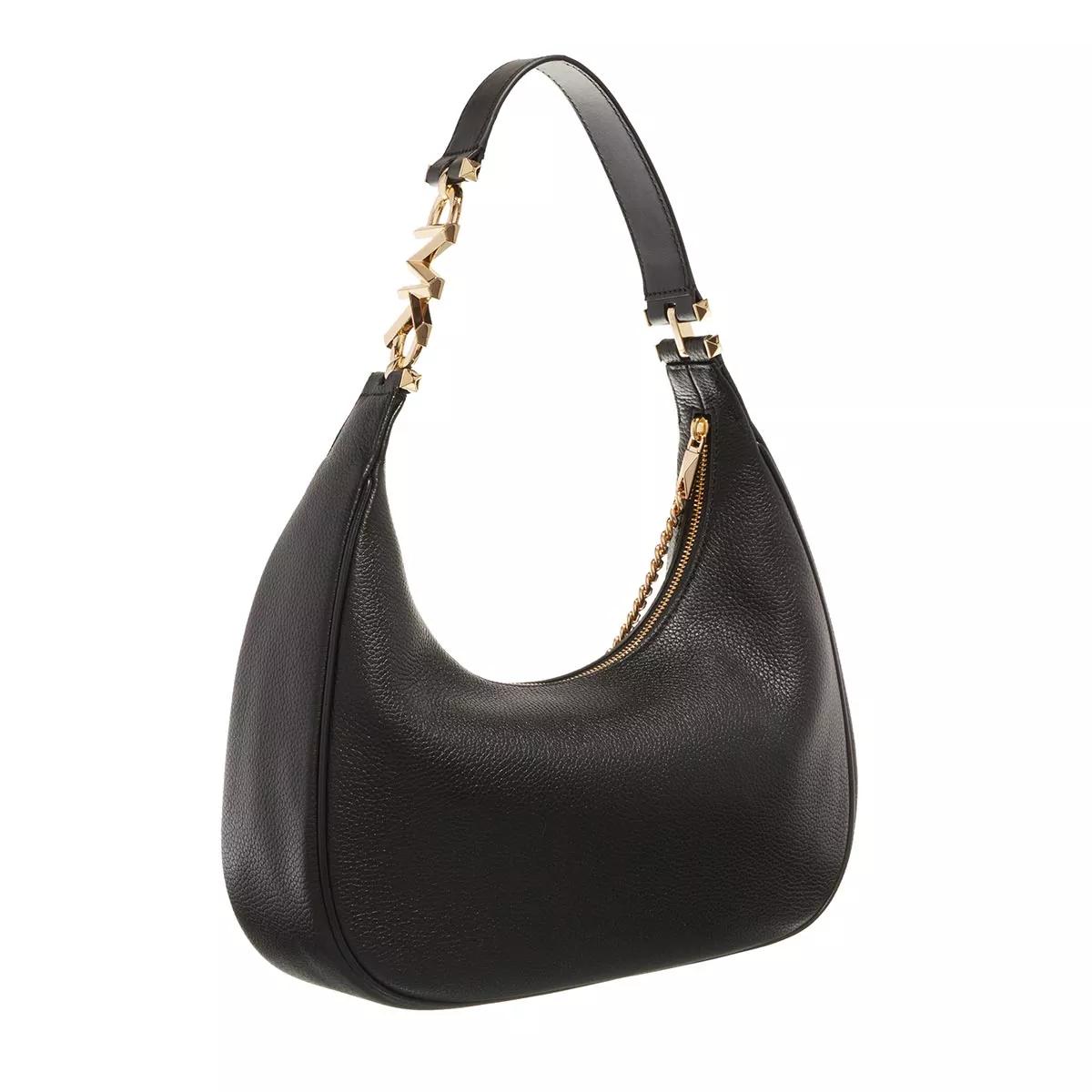 Michael Kors Hobo Bag - Piper Large Hobo Shoulder - Gr. unisize - in Schwarz - für Damen von Michael Kors