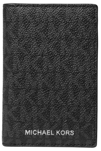 Michael Kors Hudson Klappkartenetui, Schwarz, Einheitsgröße von Michael Kors