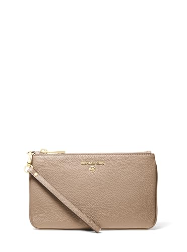 Michael Kors Jet Set Charm Medium Top Zip Wristlet, Goldfarbene Metallteile/Birke, One size Michael Kors Jet Set Charm Medium Top Zip Wristlet, Goldfarbene Metallteile/Birke, One size von Michael Kors