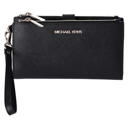 Michael Kors Jet Set Handgelenktasche für Damen, für Reisen, mit doppeltem Reißverschluss, Medium Michael Kors Jet Set Handgelenktasche für Damen, für Reisen, mit doppeltem Reißverschluss, Medium von Michael Kors