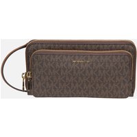 Michael Kors - Jet Set LG Continental Xbody Brown/Acorn - Abendtasche  , von Michael Kors