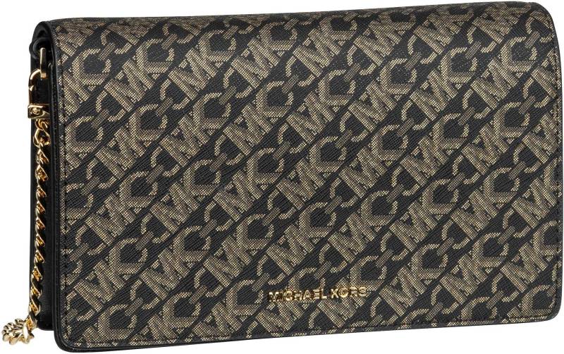 Michael Kors Jet Set Medium Flap Chain MK SIG  in Schwarz (1.4 Liter), Abendtasche von Michael Kors