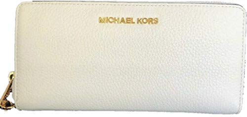 Michael Kors Jet Set Travel Continental Wallet White Cream von Michael Kors