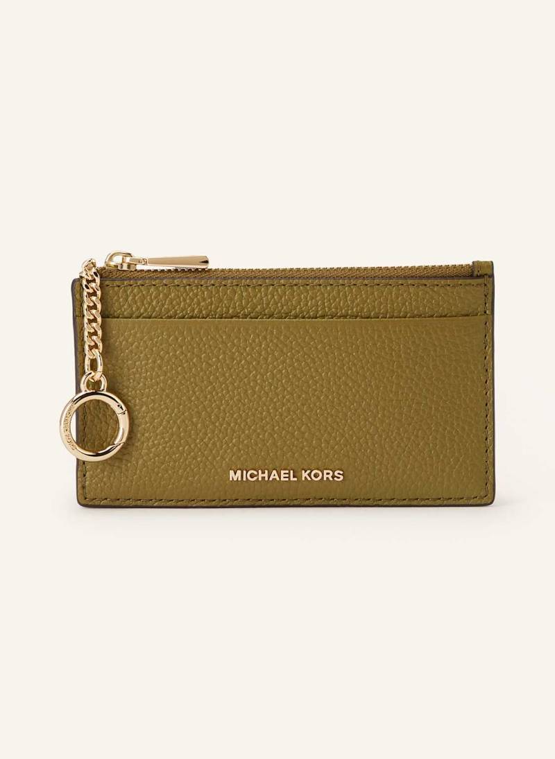 Michael Kors Kartenetui Jet Set gruen von Michael Kors