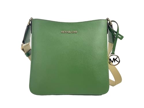 Michael Kors Kleine Umhängetasche aus Leder (FernGreen), Ferngreen, One size von Michael Kors