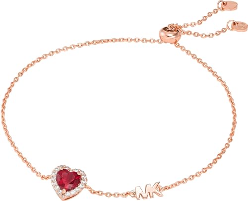 Michael Kors - Kors Love Premium Roségoldfarbenes Sterlingsilber-Kettenarmband für Damen, MKC1518BG791 von Michael Kors