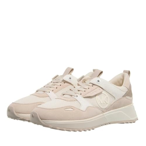 Michael Kors Damen Theo Trainer Sneaker, Cream Multi, 39.5 EU von Michael Kors