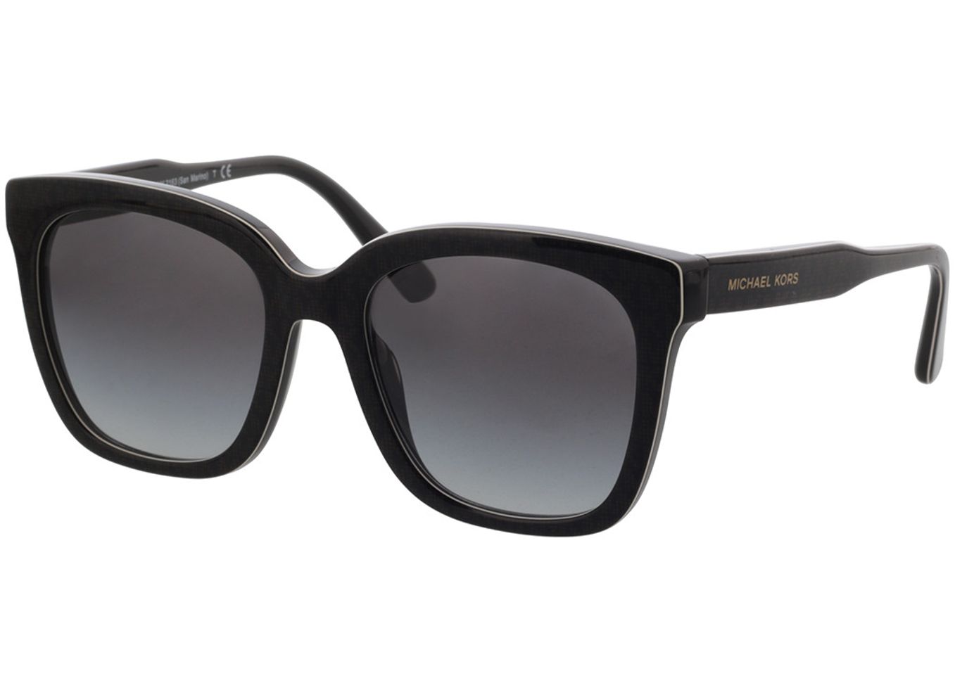 Michael Kors MK2163 35008G 52-19 Sonnenbrille mit Sehstärke erhältlich, Damen, Vollrand, Eckig von Michael Kors