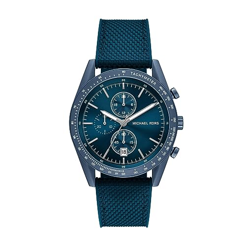 Michael Kors MK9142 - Accelerator Chronograph Uhr Blau One Size, Blau, One Size, MK9142 - Accelerator Chronograph Uhr von Michael Kors