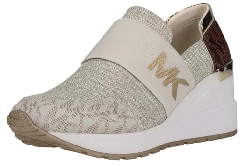 Michael Kors Mädchen Neo Flex (Little Kid/Big Kid), Vanille/Gold, 13 US Little Kid von Michael Kors
