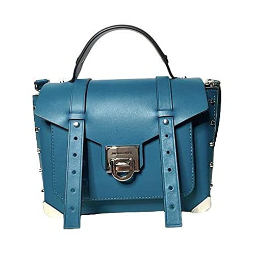 Michael Kors Manhattan Medium Top Handle Bag School Satchel - Lagoon von Michael Kors