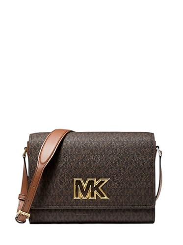 Michael Kors Mimi Umhängetasche aus Leder, Größe M, Braun, Medium von Michael Kors