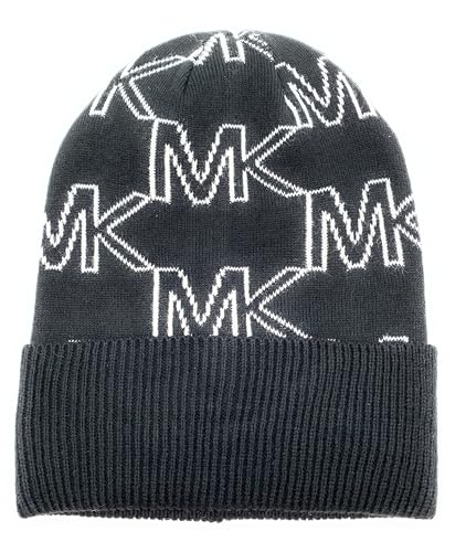 Michael Kors Mütze I Damenmütze I Beanie I Wintermütze I Strickmütze I One Size I Weiche Acrylwolle I Logo I Schwarz-Weiss3870 Michael Kors Mütze I Damenmütze I Beanie I Wintermütze I Strickmütze I One Size I Weiche Acrylwolle I Logo I Schwarz-Weiss3870 von Michael Kors