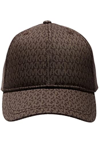 Michael Kors Mütze aus Bio-Baumwolle für Damen mit Logo-Dot Modell MS200045TG Farbe Schokolade, schokoladenbraun, One size von Michael Kors