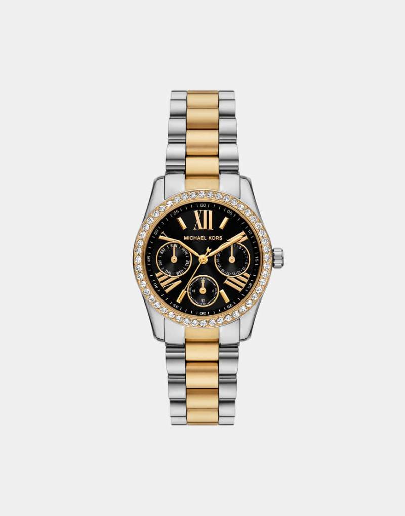 Michael Kors - Multifunction Lexington - Damenuhr aus zweifarbigem Edelstahl-Bunt von Michael Kors