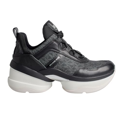 Michael Kors Olympia Leder-Sneaker 43F3OLFS1B für Damen von Michael Kors