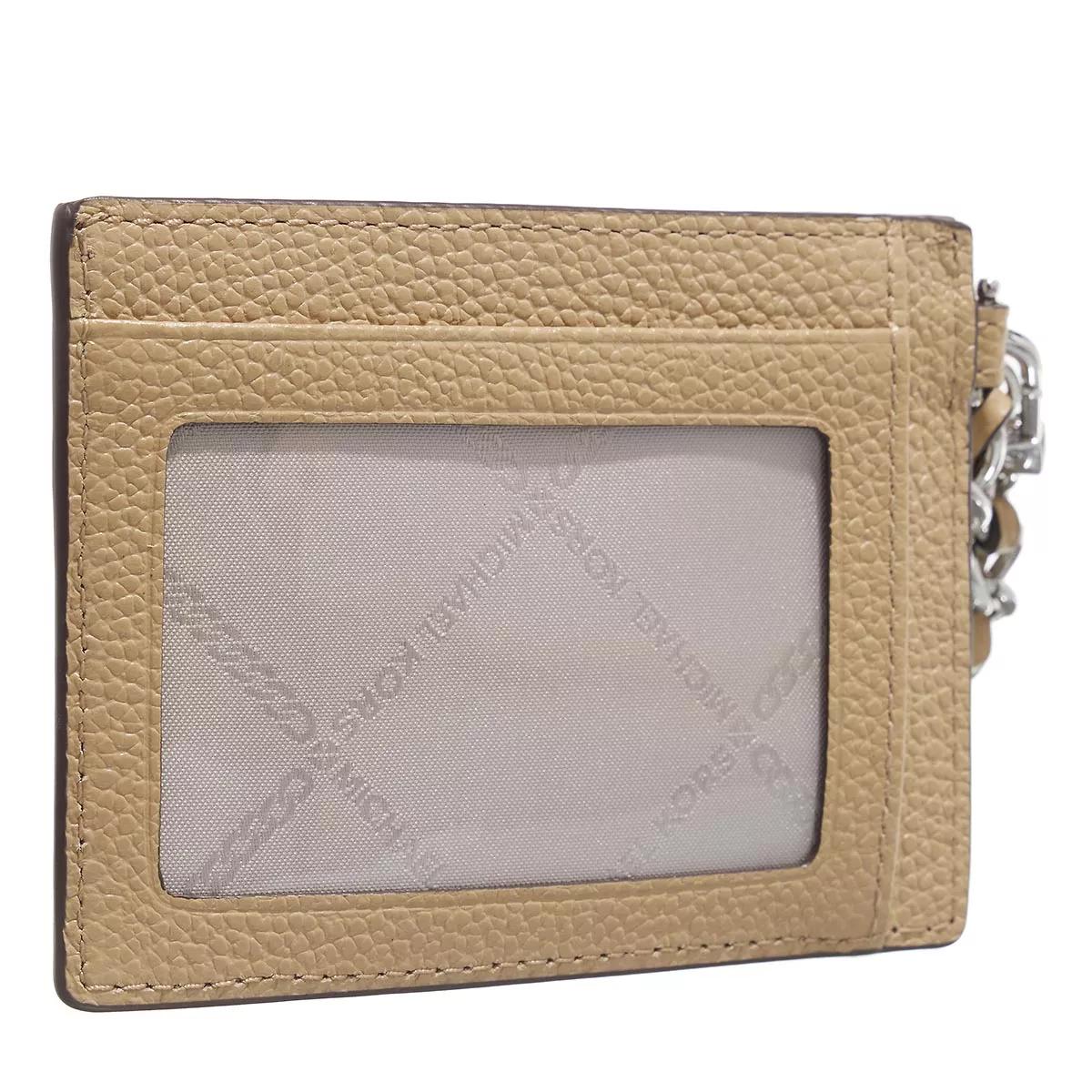 Michael Kors Portemonnaie - Sm Id Chn Card Holder - Gr. unisize - in Beige - für Damen von Michael Kors