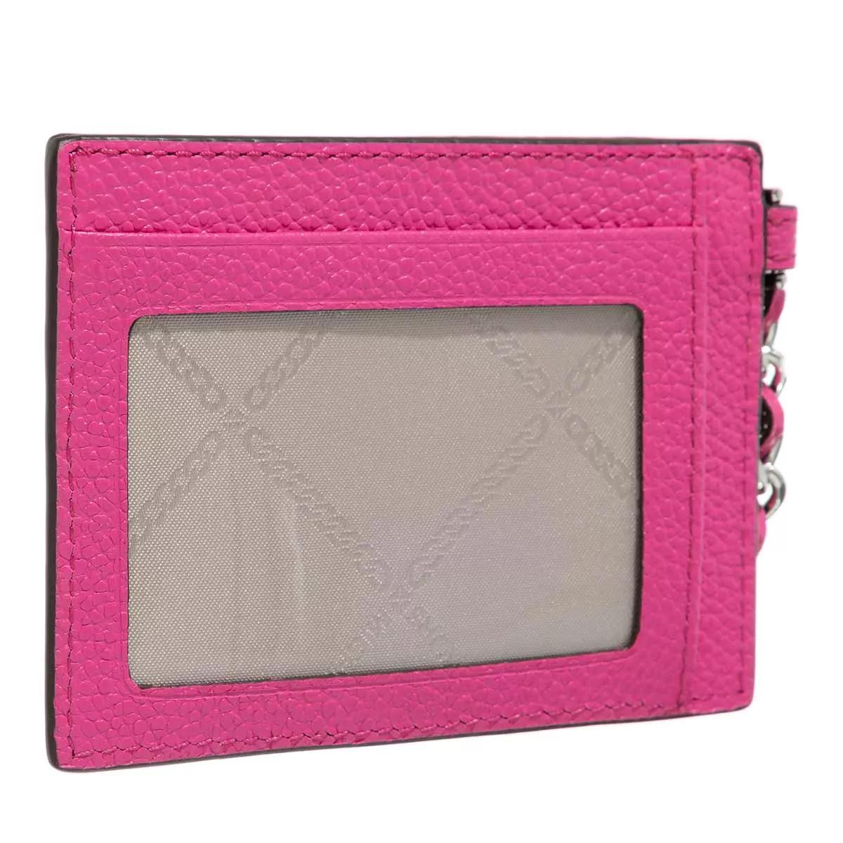 Michael Kors Portemonnaie - Sm Id Chn Card Holder - Gr. unisize - in Rosa - für Damen von Michael Kors