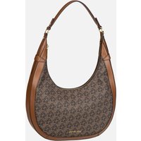 Michael Kors - Preston LG Crescent TZ MK SIG Brown/Luggage - Umhängetasche  , 5.6 l von Michael Kors
