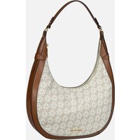 Michael Kors - Preston LG Crescent TZ MK SIG Vanilla/Luggage - Umhängetasche  , 5.6 l von Michael Kors
