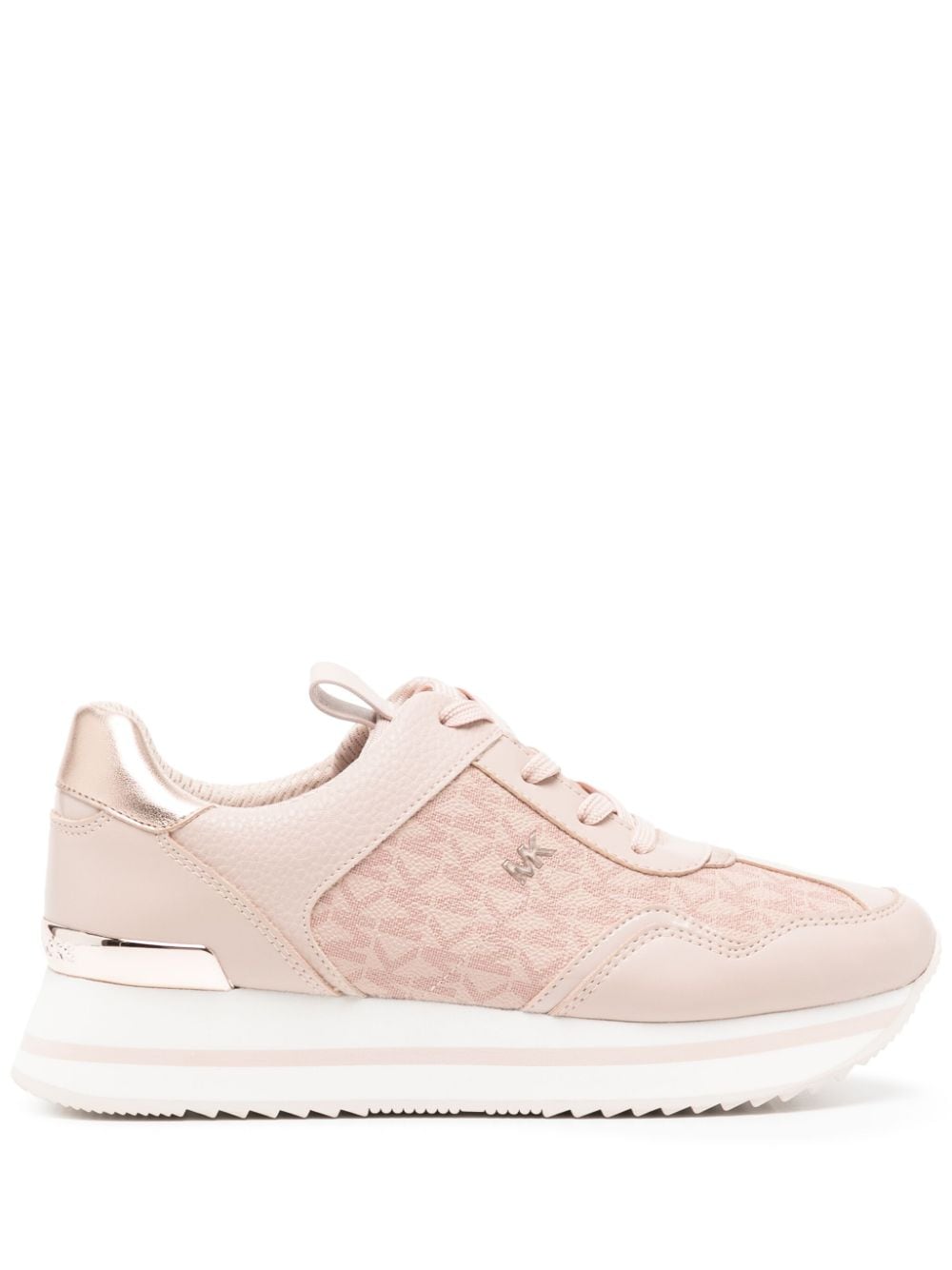 Michael Kors Raina Sneakers mit Plateau - Rosa von Michael Kors