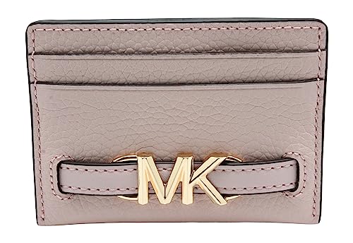 Michael Kors Reed Large Card Holder Wallet MK Signature Logo Leather (Powder Blush), Powder Blush, Kartenhalter von Michael Kors