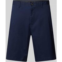 Michael Kors Regular Fit Shorts mit Gürtelschlaufen in Marine, Größe 31 von Michael Kors