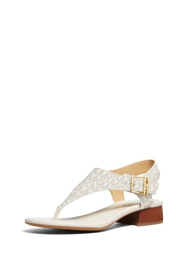 Michael Kors Robyn Flex Zehensandalen für Damen, Vanille, 38.5 EU von Michael Kors