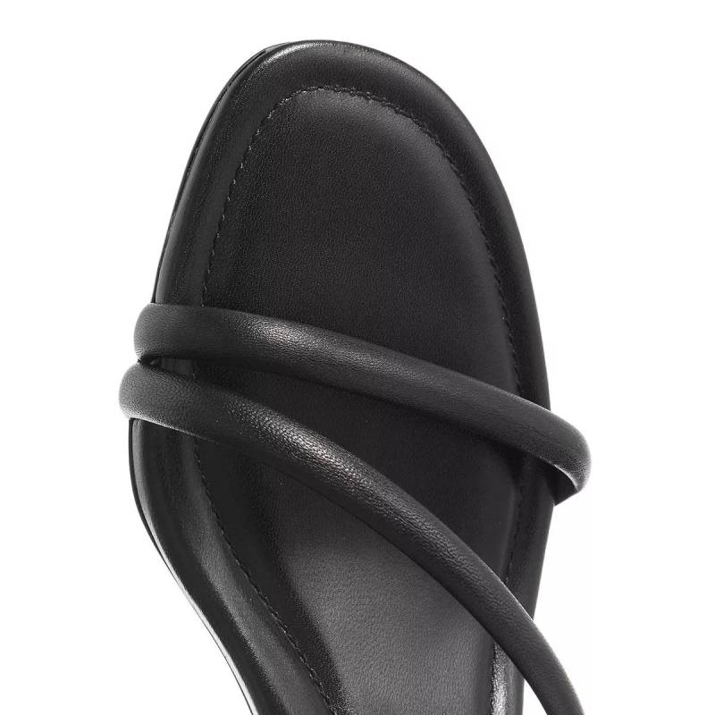 Michael Kors Sandalen & Sandaletten - Porter Strappy Mid Sandal - Gr. 36 (EU) - in Schwarz - für Damen von Michael Kors