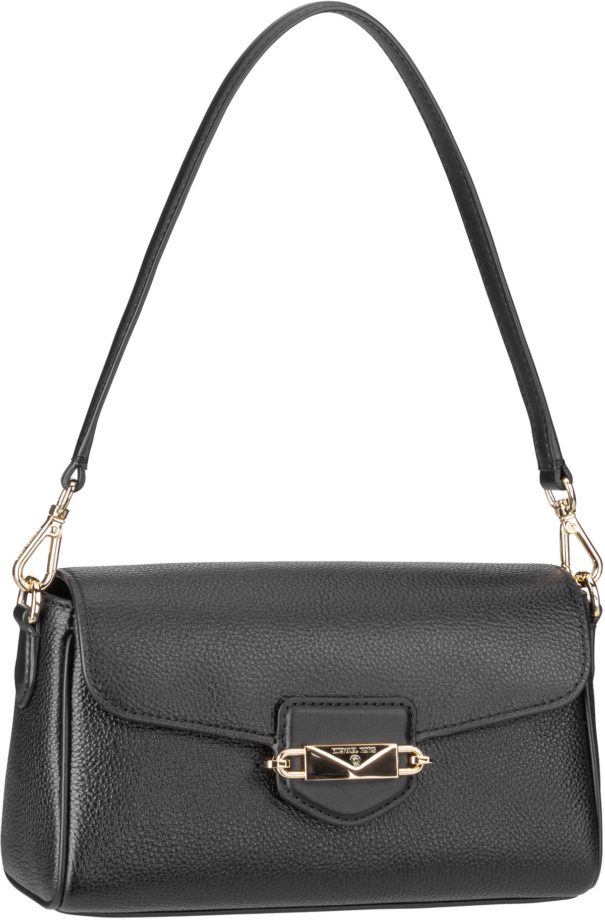 Michael Kors Fleur Small Conv Xbody  in Schwarz (2.7 Liter), Schultertasche von Michael Kors