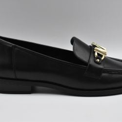 Michael Kors Schwarze Flache Schnürschuhe Für Damen von Michael Kors