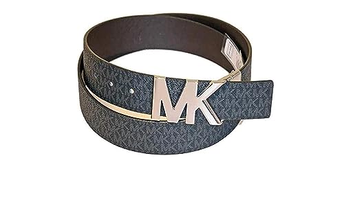 Michael Kors Signature Wendeschnalle 558732 Gürtel, Schwarz, M von Michael Kors