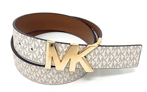 Michael Kors Signature Wendeschnalle 558732 Gürtel, Vanille, L von Michael Kors