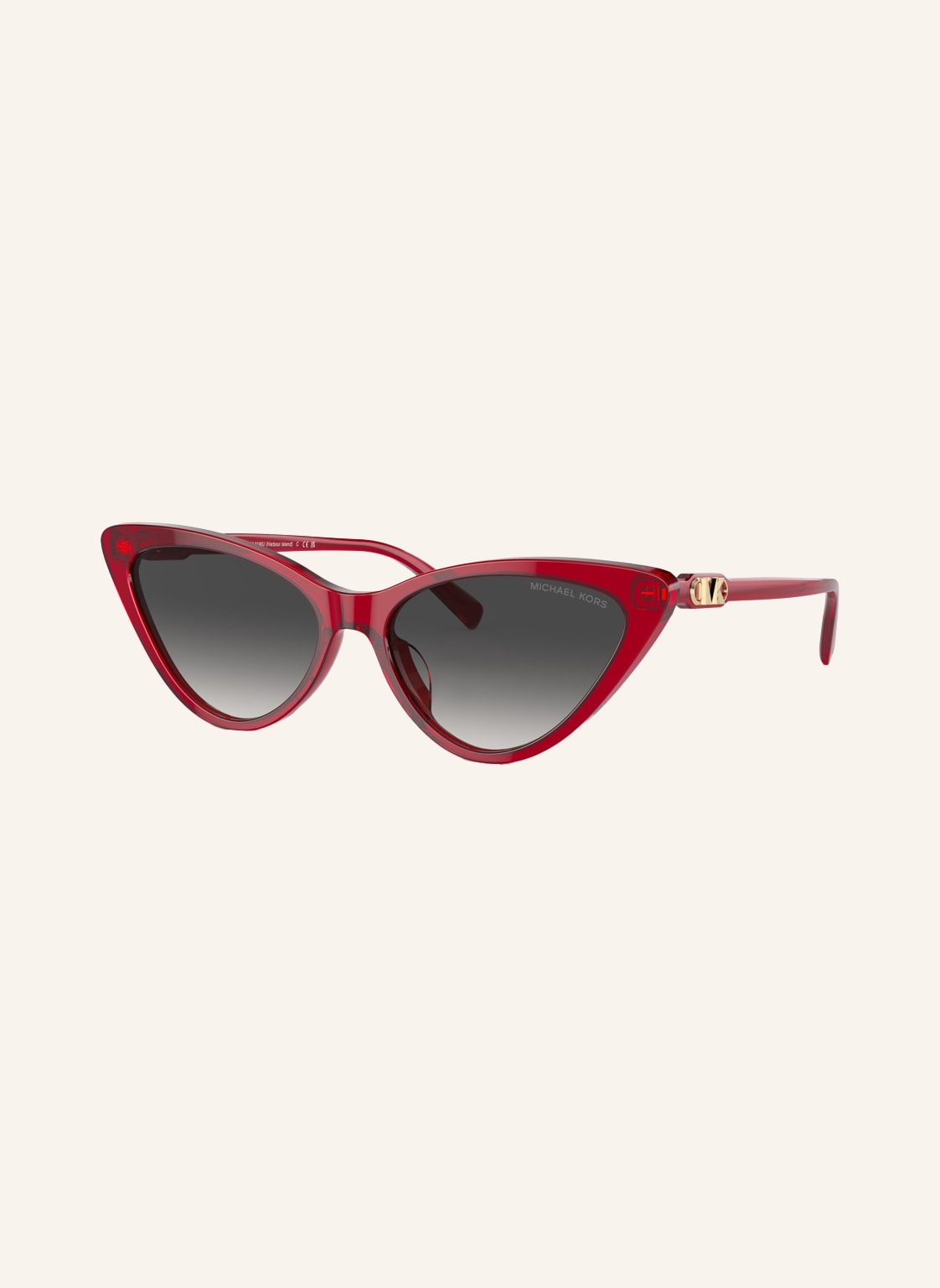 Michael Kors Sonnenbrille mk2195u Harbour Island rot von Michael Kors