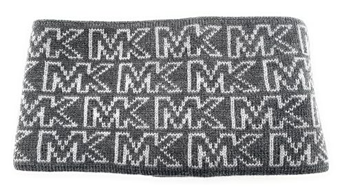 Michael Kors Stirnband I Damen I Winter I One Size I Weiche Acrylwolle I Michael Kors Logo I Grau-Weiss I Heatband 9455 von Michael Kors