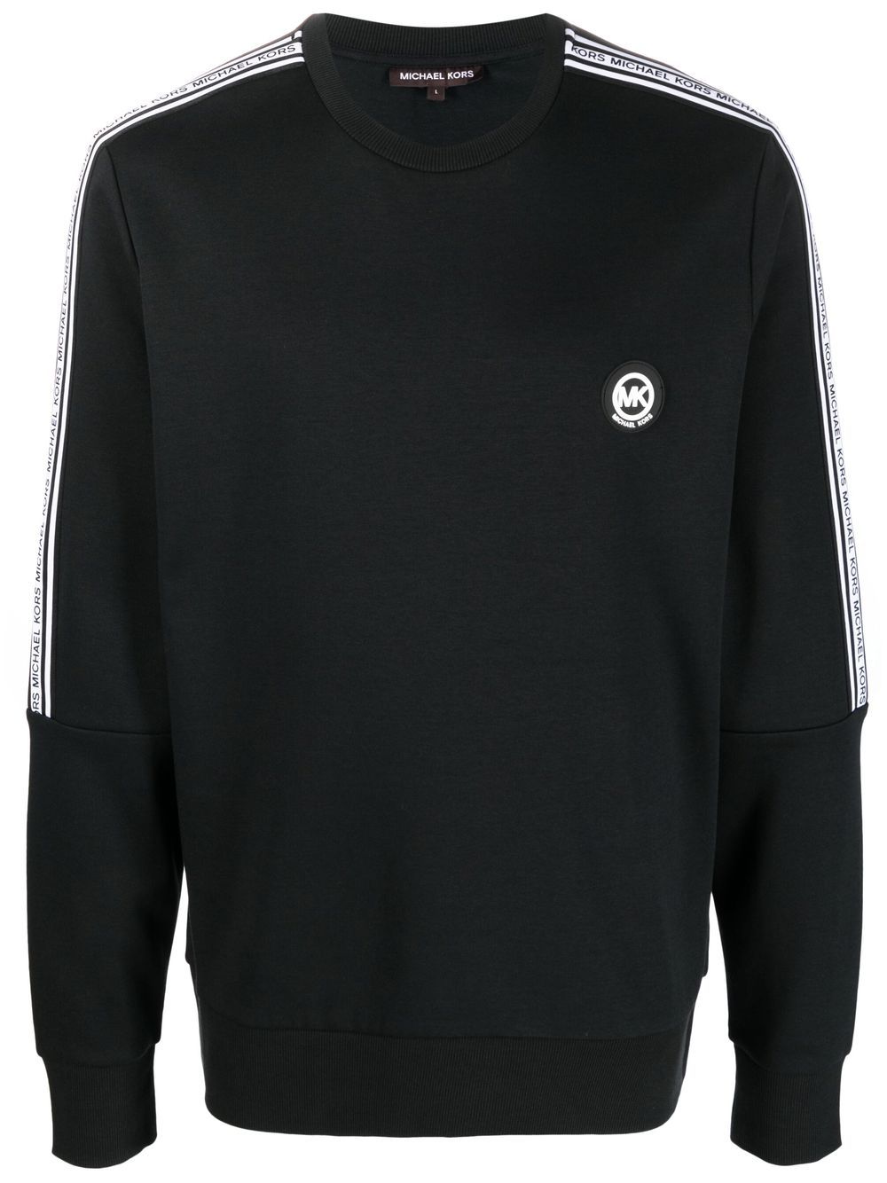 Michael Kors Sweatshirt mit Logo-Patch - Schwarz von Michael Kors