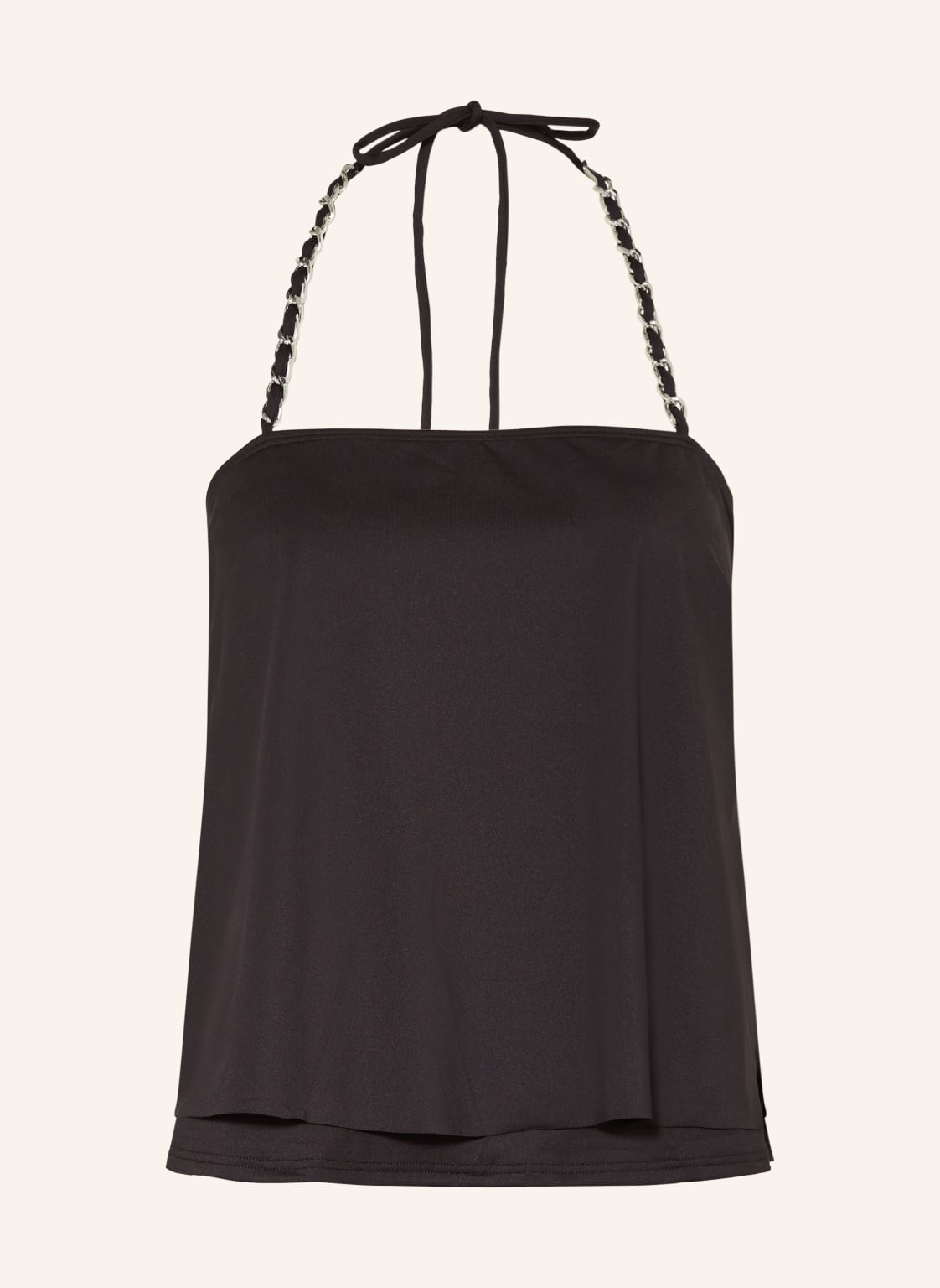 Michael Kors Tankini-Top Chain Solids schwarz von Michael Kors