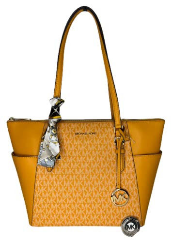 Michael Kors Tragetasche, rot, Honeycomb Mk Multi von Michael Kors