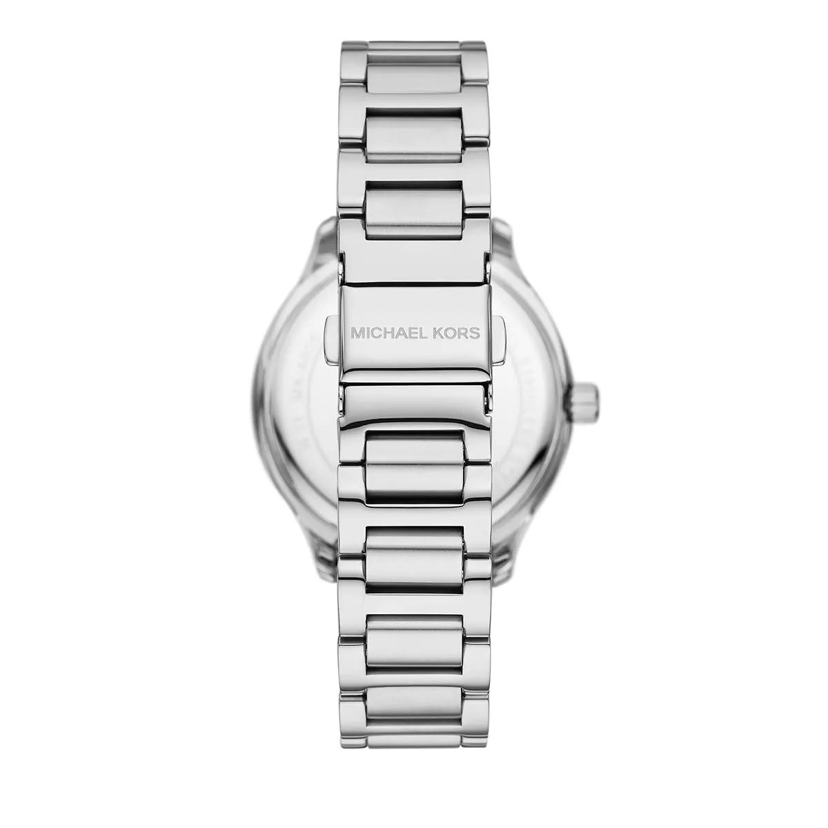 Michael Kors Uhr - Michael Kors Sage Three-Hand Stainless Steel Watch - Gr. unisize - in Silber - für Damen von Michael Kors