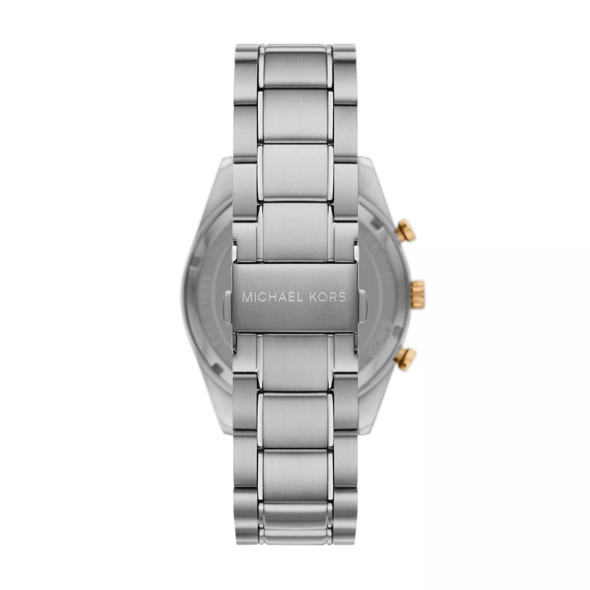 Michael Kors Uhren - Accelerator Chronograph Stainless Steel Watch - Gr. unisize - in Silber - für Damen von Michael Kors