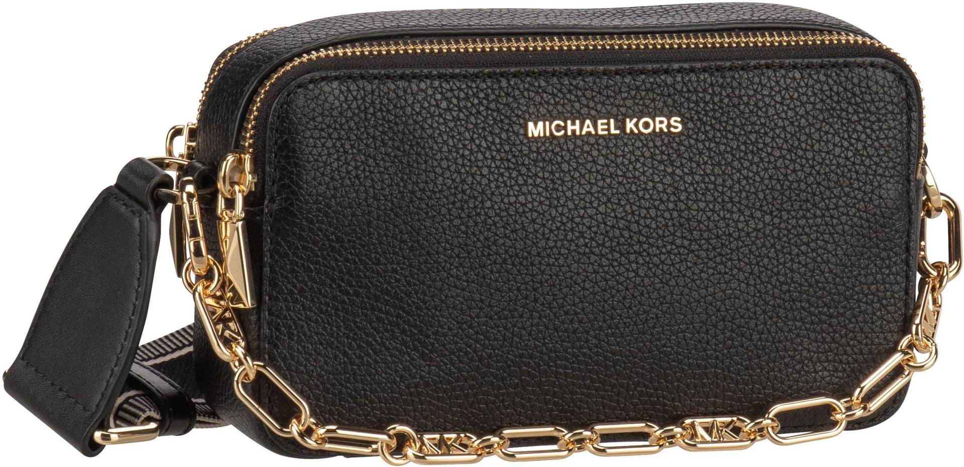 Michael Kors Jet Set Small Double Zip Camera Chain XBody  in Schwarz (1.3 Liter), Umhängetasche von Michael Kors