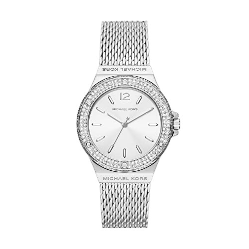 Michael Kors Lennox Uhr Silber von Michael Kors