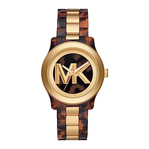 Michael Kors Damen-Uhren Analog Quarz One Size Braun 32024660 von Michael Kors