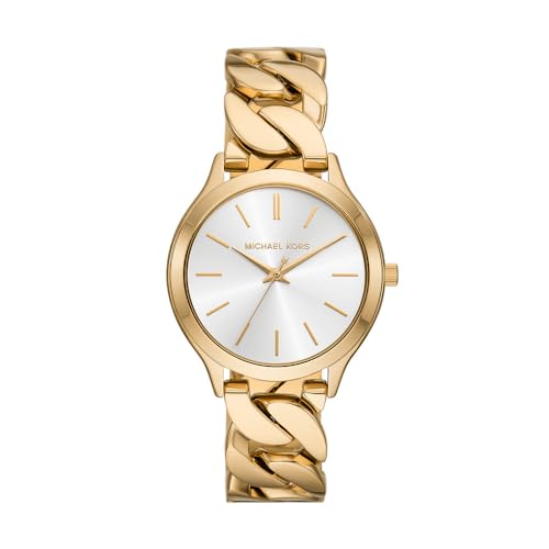 Michael Kors Damenarmbanduhr Runway Goldfarben MK7472 Michael Kors Damenarmbanduhr Runway Goldfarben MK7472 von Michael Kors