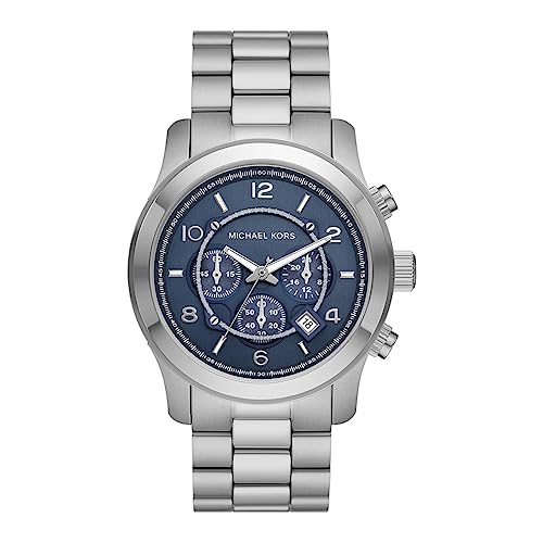 Michael Kors Herrenuhr Chronograph Runway Edelstahl, MK9105 von Michael Kors